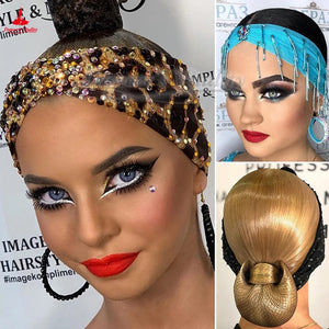 Dance Hair Accessories Women's Multi-Color Rhinestone/Solid Fabric Headbands for Latin Ballroom Dance