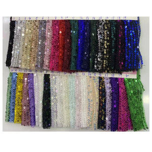 Women's Red Sequin & Gold Coin Belly Dance Dress with Hood