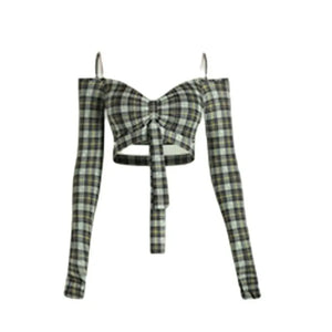 Women's Burgundy & Black Fringe Latin Dance Top and Shorts Set, Long Sleeve Sweetheart Crop Top, High Waist Fringe Shorts