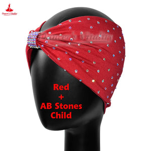 Dance Hair Accessories Women's Multi-Color Rhinestone/Solid Fabric Headbands for Latin Ballroom Dance