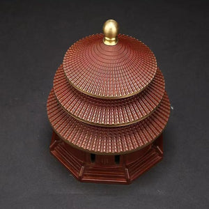 Brass Tower Incense Burner Censer Holder