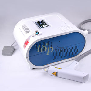 Nd:YAG laser brown spots removal