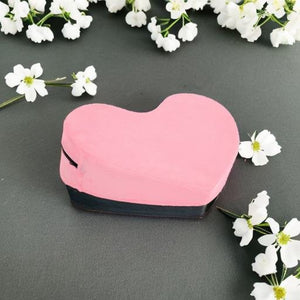 Pink Heart Wedget Positioning Support Pillow