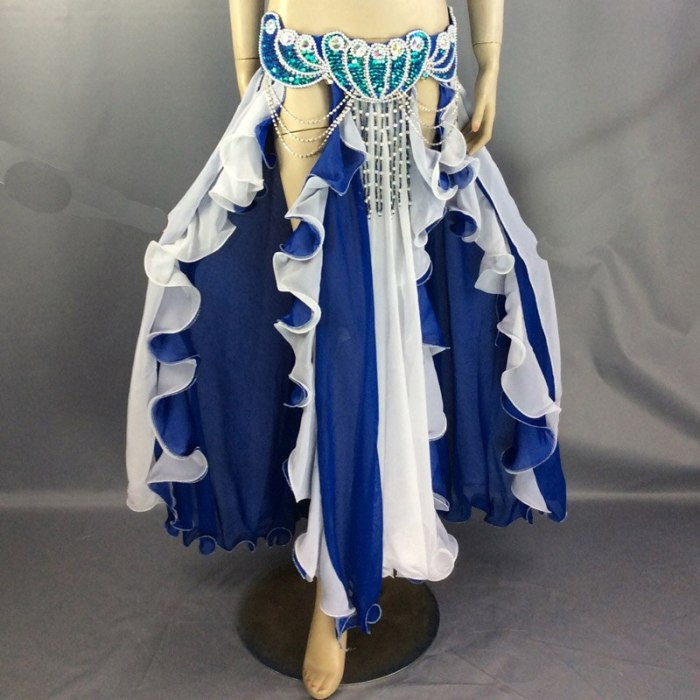 High quality Doubt colors Women's Dancewear belly dance costume clothes Performances tranining Dress circle belly dancing Skirts SK37