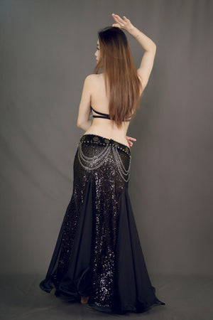 Modern Sexy Tribal belly dance costumes New Performance Gypsy Tribal Dance TF2055