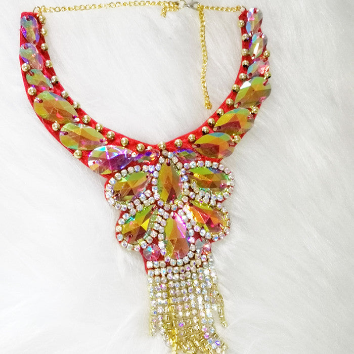 New Stage Wear Sexy Samba Carnival Handmade Belly Dance Costume Suit For Women Beaded Bra&Belt Set Party Rave Dancing Outfit C028