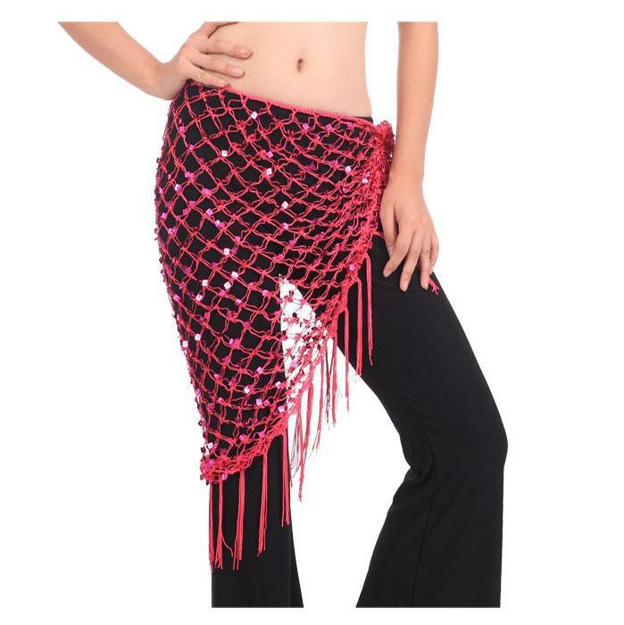 BELLY DANCE Triangle Shawl HIP SCARF HS903