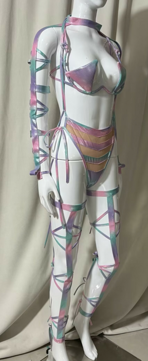 carnival 2024 multi color design for rave EDC party,samba carnival