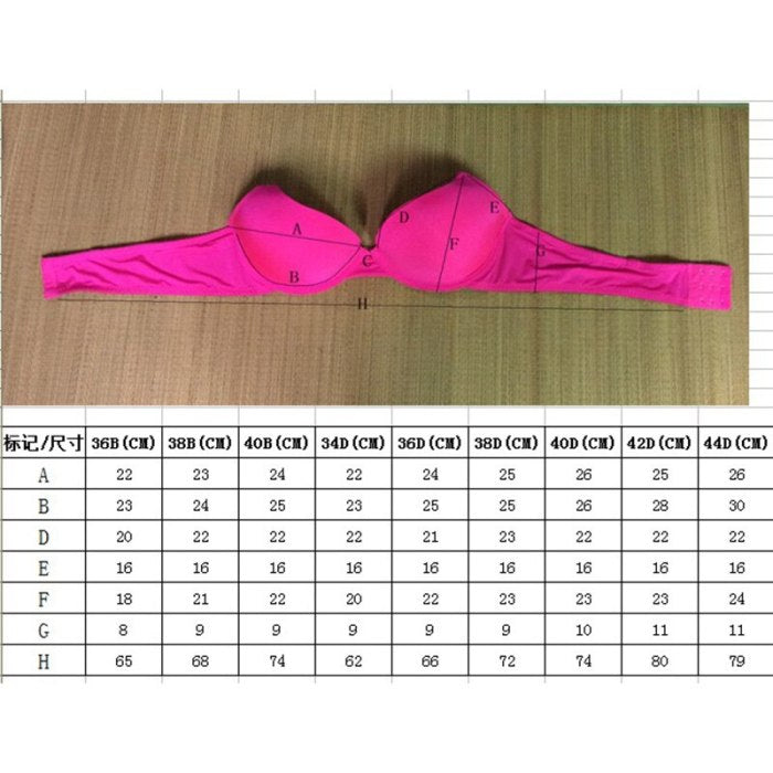 Sexy women bra intimates adjustable brassiere lingerie push up bra lady casual underwear strappy bras for women in USA size PUSH UP BRA