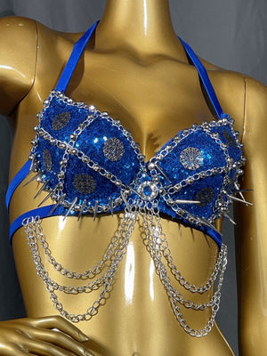 Modern Sexy Tribal belly dance costumes New Performance Gypsy Tribal Dance TF2055