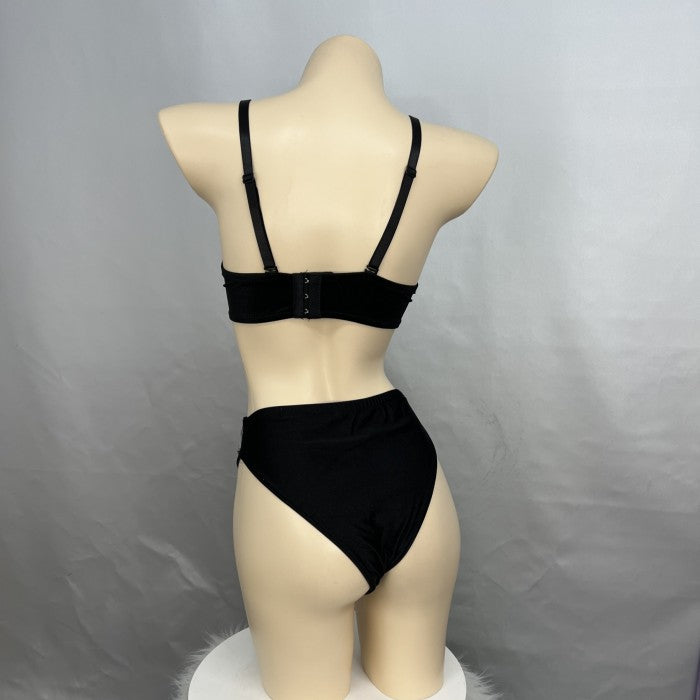 Samba Carnival Handmade Bra And High Waist Bottom mirror stones For EDC Festival Costumes