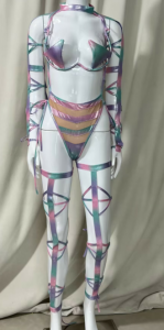 carnival 2024 multi color design for rave EDC party,samba carnival