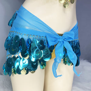 Oriental Belly Dance Costumes Sequin Tassel Belly Dancing Bra Hip Wrap Panty 3pcs Set Stage Professional Outfits Carnival Suit N21015