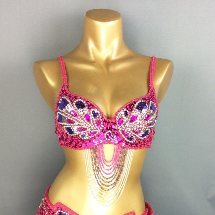 Women's belly dance costumes beads bra belly dancing clothes Bellydance Bead Sequins tops BAR1359