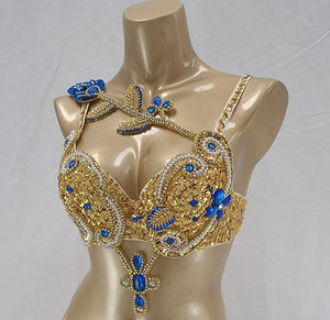 Women's belly dance costumes beads bra belly dancing clothes Bellydance Bead Sequins tops BAR1921