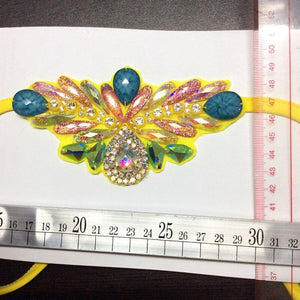 hot saling top quality Samba Rio Carnival Costume Sexy Belly Dancing Costume with Feather Headdress C1502