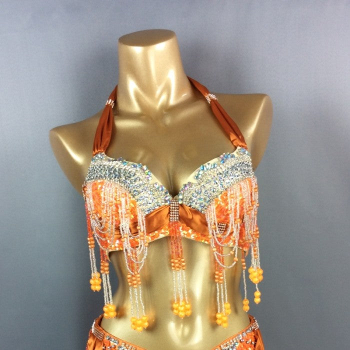 Women's belly dance costumes beads bra belly dancing clothes Bellydance Bead Sequins tops BAR1356