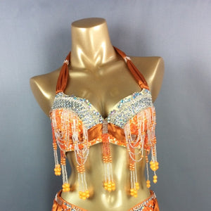 Women's belly dance costumes beads bra belly dancing clothes Bellydance Bead Sequins tops BAR1356