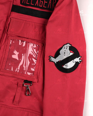 Ghostbusters Frozen Empire Paul Rudd Red Jacket AlexGear