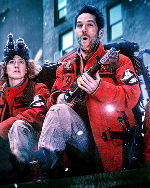 Ghostbusters Frozen Empire Paul Rudd Red Jacket AlexGear