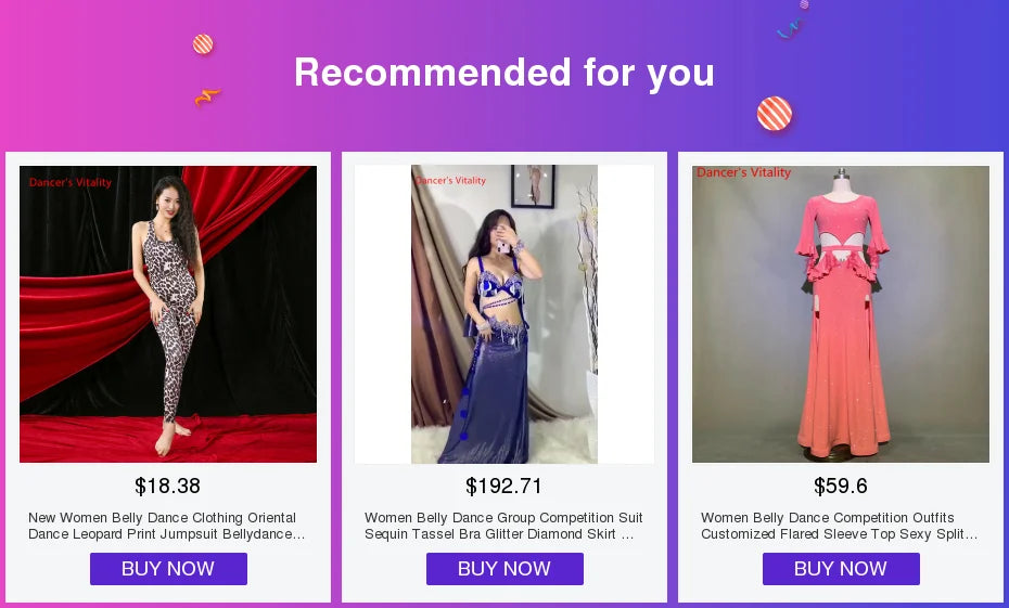 Women's Belly Dance Costume Set With Sequin Embroidery For Competition or Performance