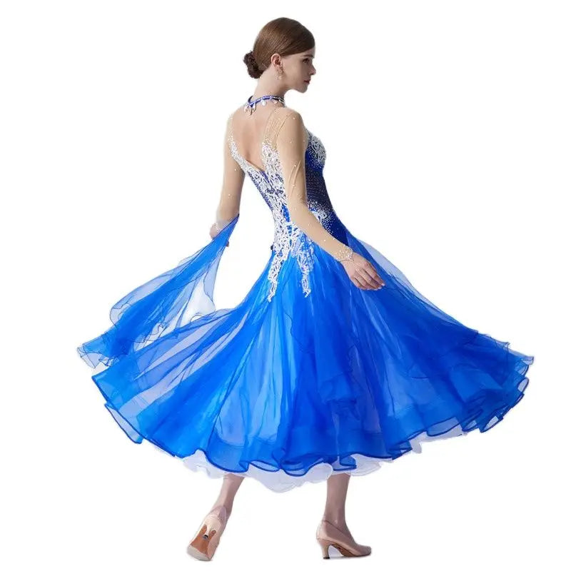 Adult Women's International Standard Ballroom Dance Competition Dress
