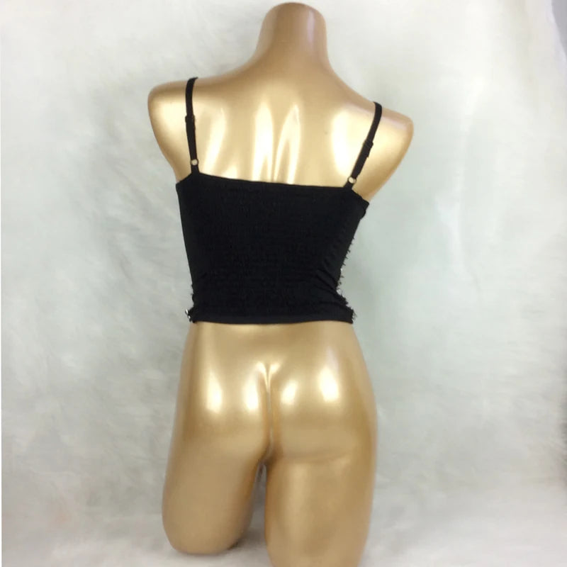 New Women'S Sexy Party Club Bra Push Up beaded Rave Bra Nightclub Costumes Bras Clubwear Top brassiere Bustier Gothic Bras bra3006