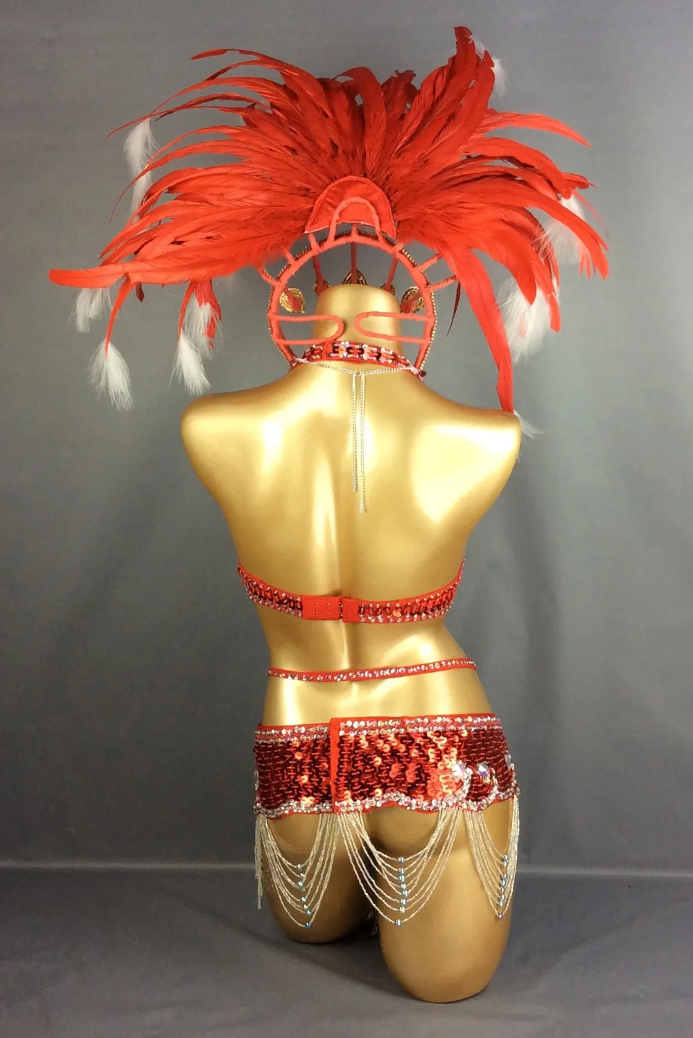 HOT SALE!!! parade Sexy Samba Rio Carnival Costume Feather Headdress #C209