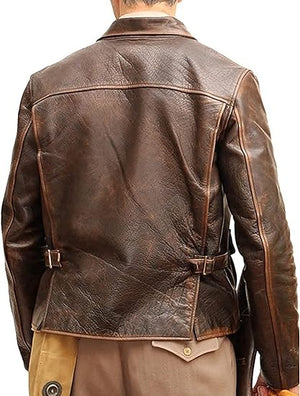 The Dial Of Destiny Harrison Ford Brown Leather Jacket