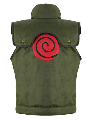 Kakashi Hatake Naruto Jonin Tactical Vest Green