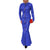 Lockable Front Zip-up PVC Bodycon Maxi Dress Full Sleeve Sheath Mermaid Hobble Long Dress Party Multi-color 7XL