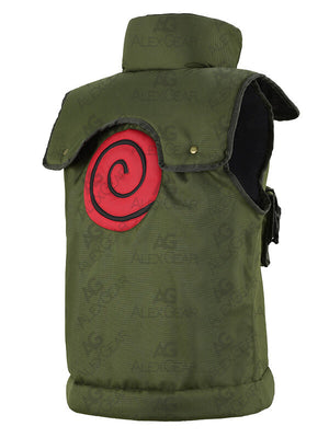 Kakashi Hatake Naruto Jonin Tactical Vest Green