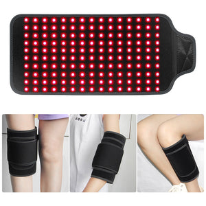 Led Red Light Infrared Pulse Control Timer Facial Beauty Device Portable Therapy