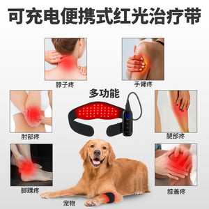 Red Light Therapy Neck Massager Heating Pad For Pain Relief Neck Wrist Beauty Care