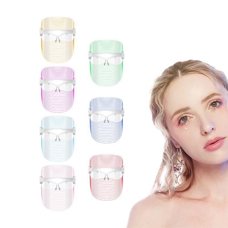 Led Photon Rejuvenation Mask 7 Color Light Therapy Facial Skin Care Device