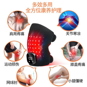 Wireless Red Light Knee Brace Infrared Therapy Heating Knee Support Elbow Brace Red Light Therapy Lamp Warm Knee Pad