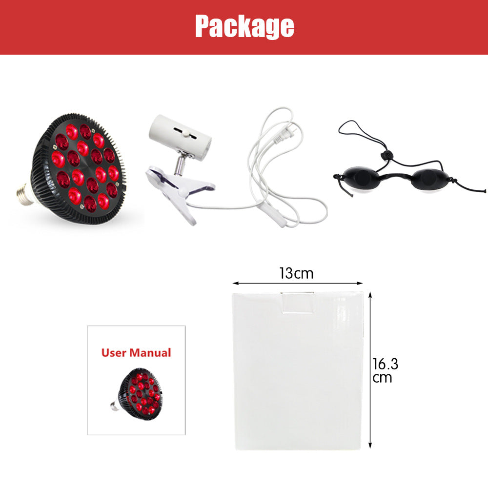 Led Red Light Therapy Lamp Infrared Light Therapy Device Beauty Skin Care Light