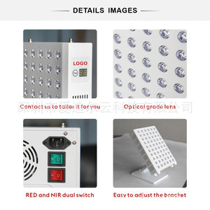 Led Infrared Light Therapy Lamp 660Nm 850Nm Red Light For Home Custom Spectrum