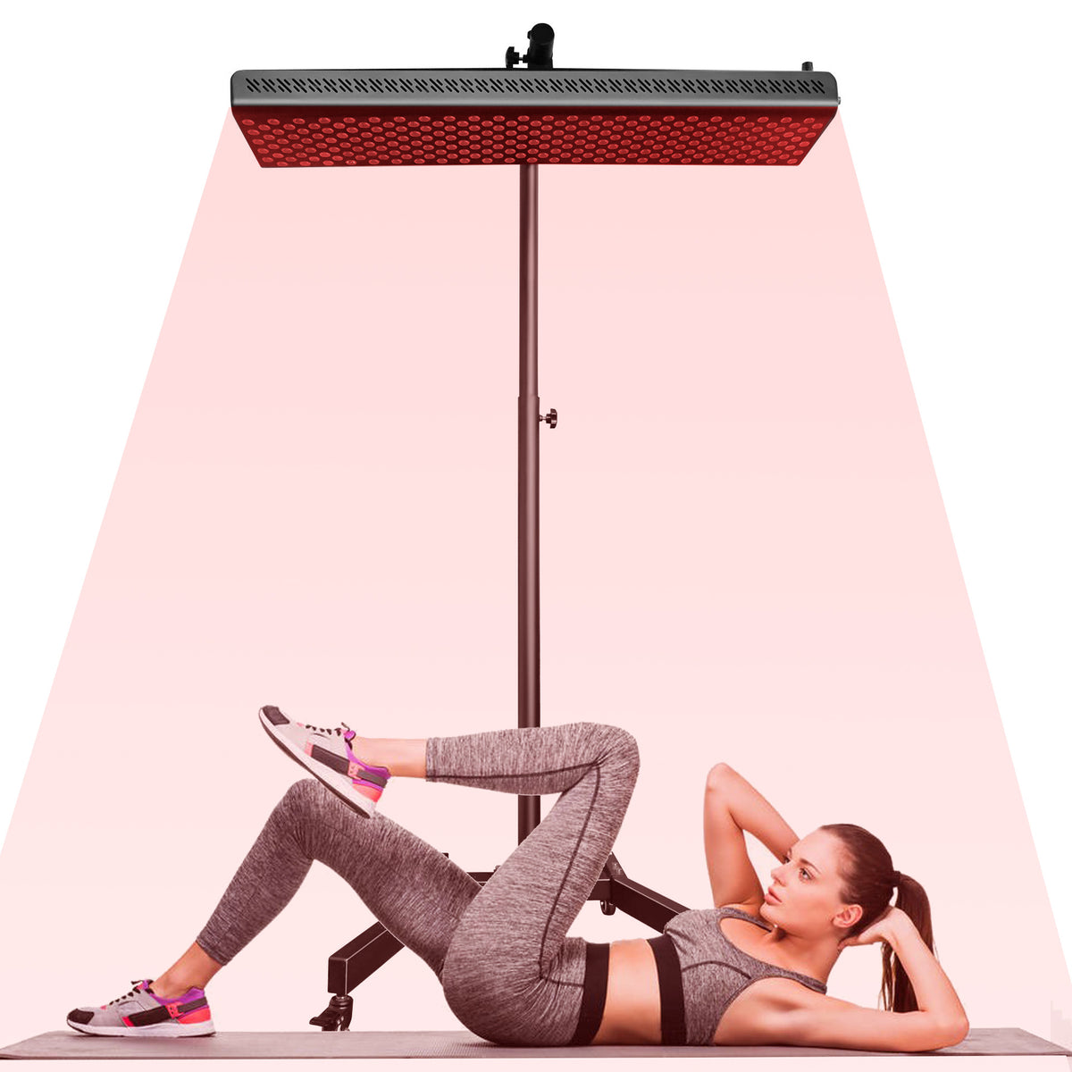 Led Light Therapy Lamp Red Light Infrared Light Control Pulse Photon Therapy Beauty Lamp