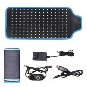 660nm 850nm Red Light Therapy Belt For Weight Loss Pain Relief Beauty Salon Pulsed Treatment Device