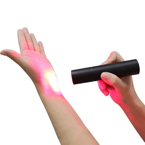 Red Light Flashlight Infrared Device 5 Chip Black Red Light Torch