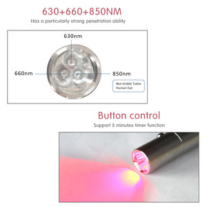 Red Light Therapy Lamp Handheld Infrared Red Light Device