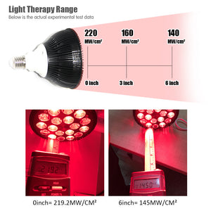 Led Red Light Therapy Lamp Infrared Light Therapy Device Beauty Skin Care Light