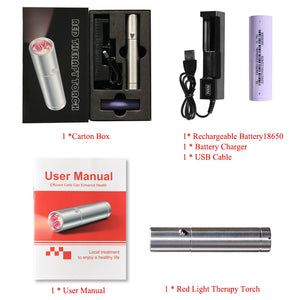 Red Light Therapy Lamp Handheld Infrared Red Light Device