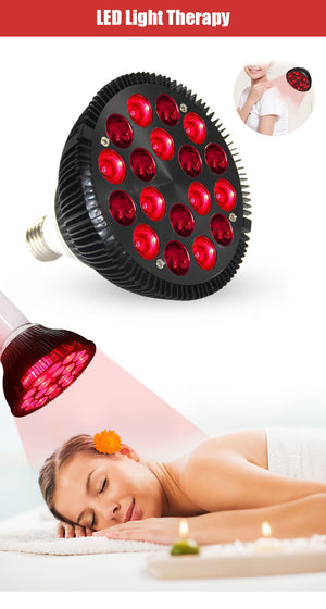Led Red Light Therapy Lamp Infrared Light Therapy Device Beauty Skin Care Light