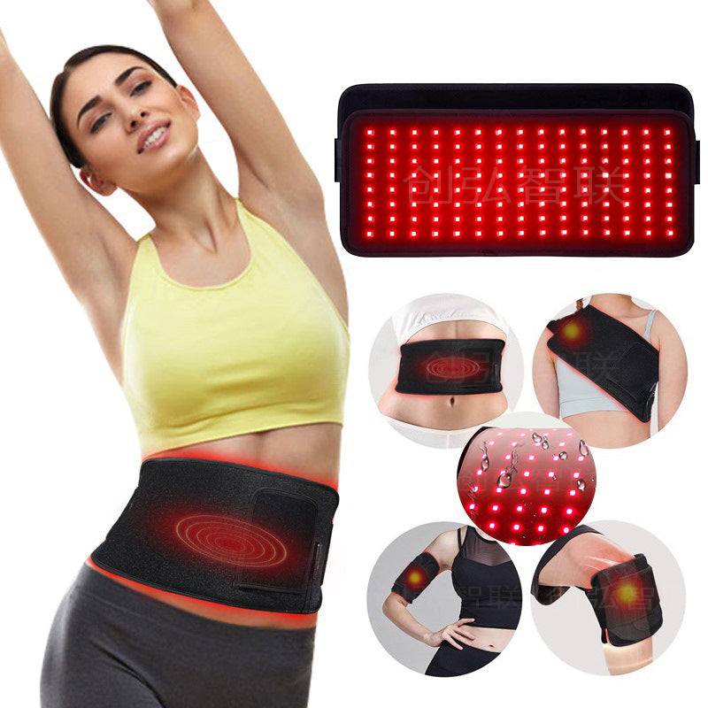 120 Led 5 Level Temperature Control Light Therapy Knee Brace Wrist Elbow Support Heating Belt Infrared Red Light Belt