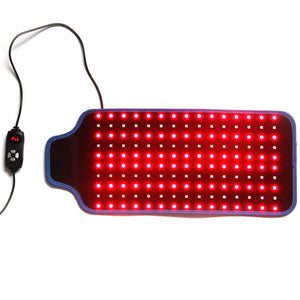 Red Light Infrared Therapy Heating Belt Waist Massager Led Pulse Light Therapy Support Belt