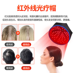 Led Red Light Therapy Hair Growth Cap With Three Adjustable Modes Infrared Pcba