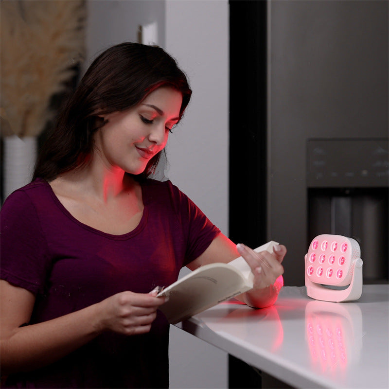 Handheld Red Light Therapy Device Red Light Panel Infrared Therapy Photon Skin Rejuvenation Beauty Lamp