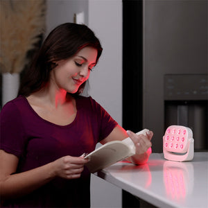 Handheld Red Light Therapy Device Red Light Panel Infrared Therapy Photon Skin Rejuvenation Beauty Lamp